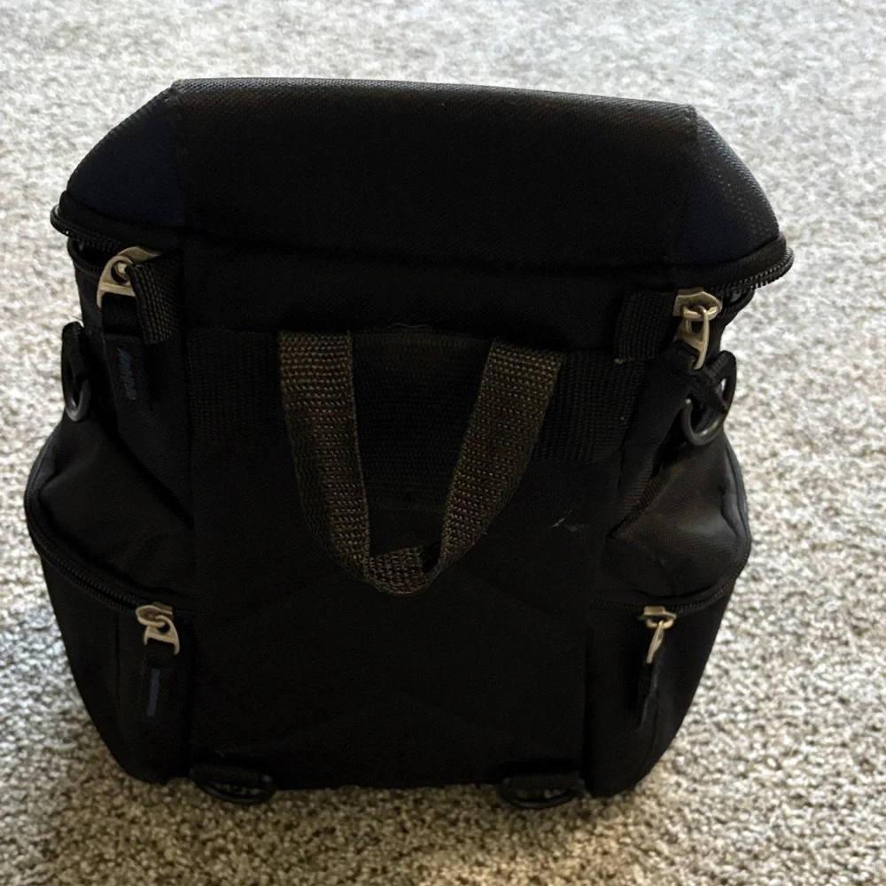 Targus Black Backpack with Gray Accents
